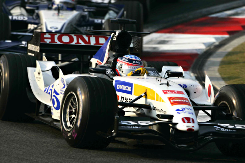 CrystalRacing's tweet photo. TAKUMA SATO's 2005 SEASON (BAR-Honda)
-Just 1 point all year
-2 withdrawals (Malaysia & USA)
-2 disqualifications (Imola & Suzuka)
-Outqualified by Jenson Button 14-1
-Demoted to Super Aguri for 2006
#F1 #TopFlops π―π΅ https://t.co/YUrIfqy9FN