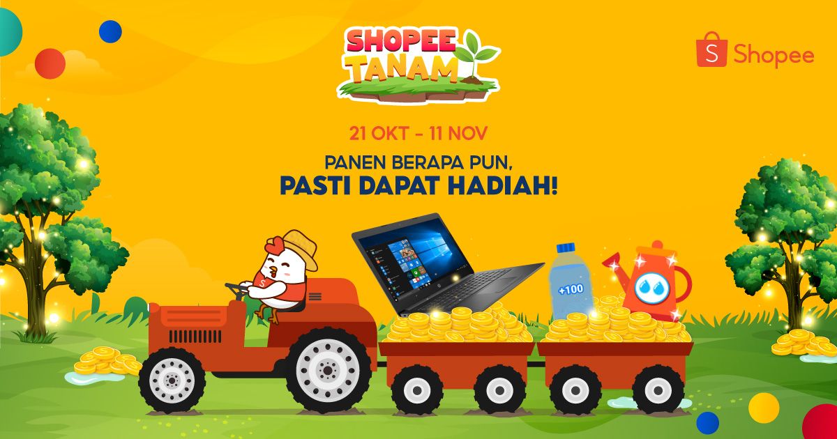 MellisaHalim's tweet photo. Siram balik
Mainkan Shopee Tanam! Panen Berapa Pun, Pasti Dapat Hadiah. https://t.co/ctuFqzdRCG https://t.co/9BVaXPBQUj