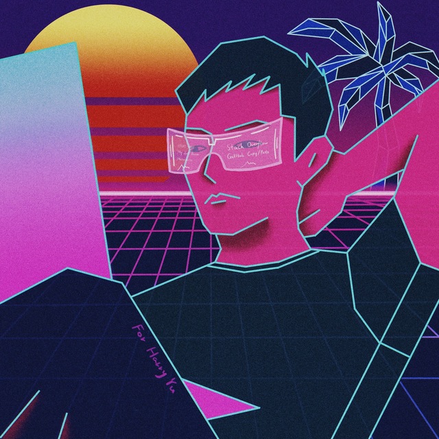 Update to my new #synthwave avatar, I'm in 80s #Metaverse, see you in here soon!