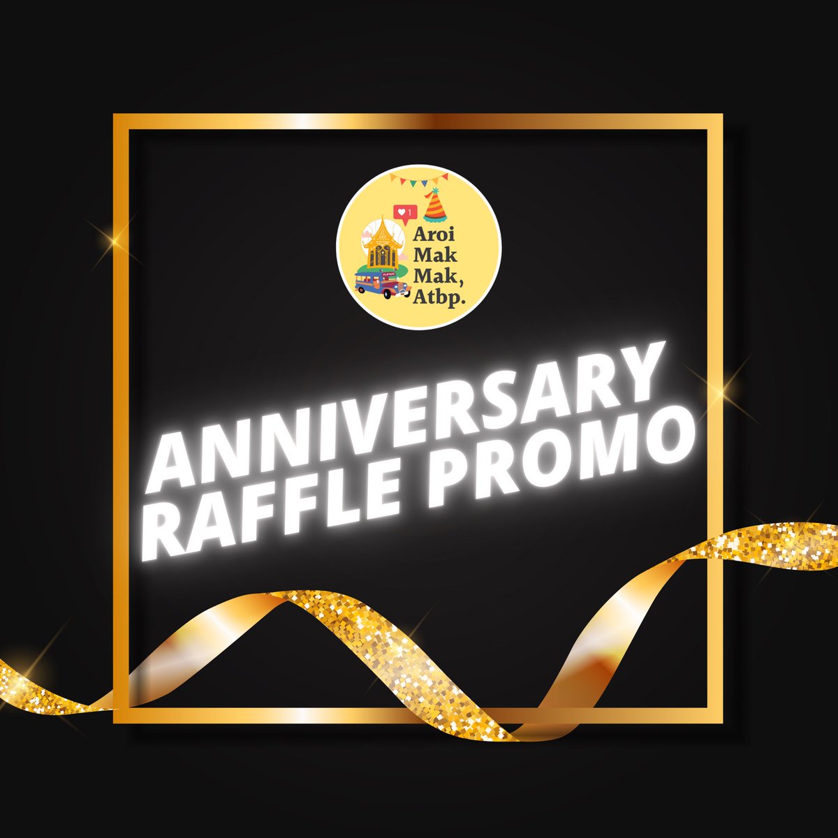 AroiMakMakATBP's tweet photo. ANNIVERSARY RAFFLE PROMO

Watch our pre-recorded raffle draw posted on our Facebook Page!

#ShopWithAMMAtbp
#AroiMakMakAtbp
#AMMATurns1 https://t.co/lKadEV8Cvg