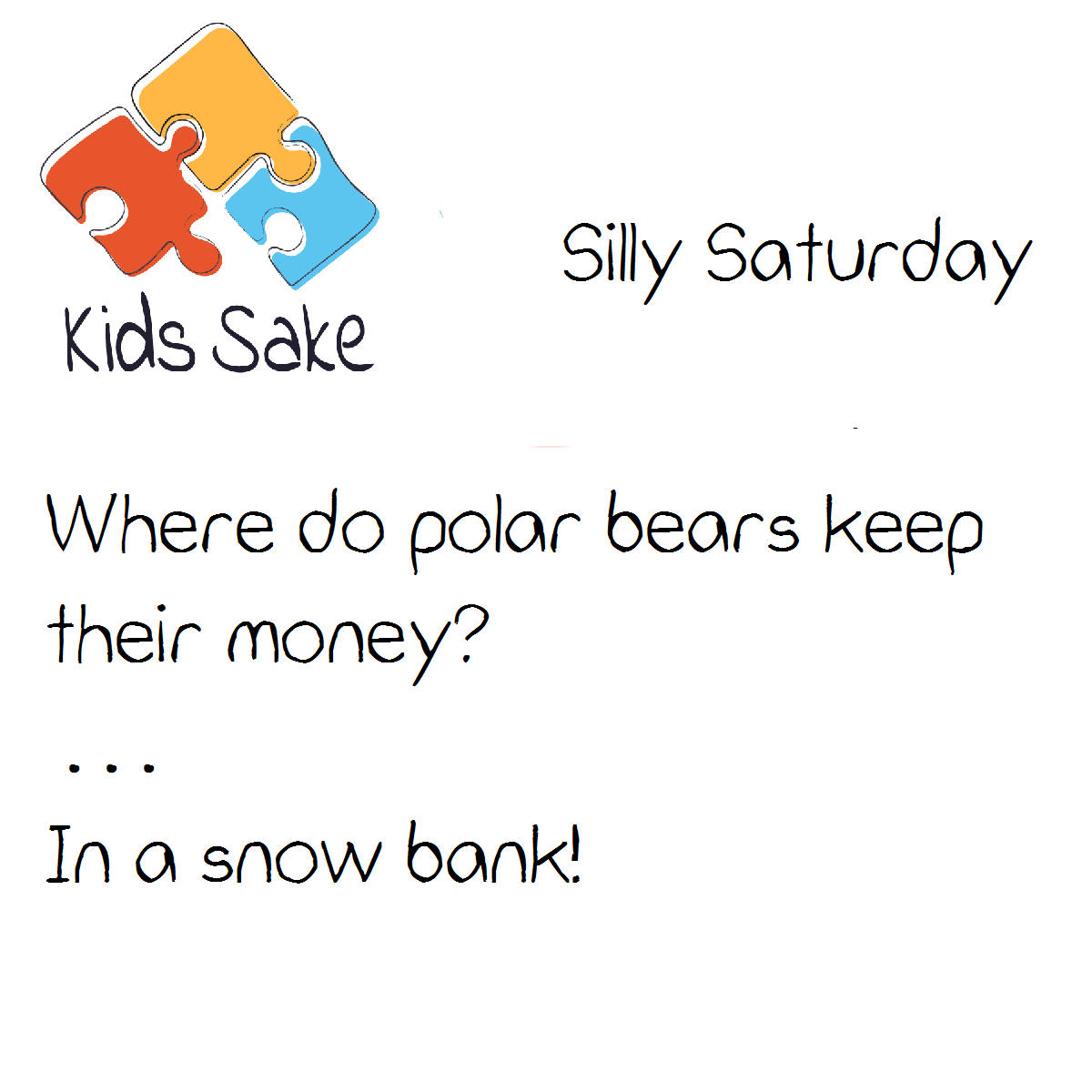 KidsSake_PBE's tweet photo. Happy Saturday Kids Sake! https://t.co/o0tqk9FULa
