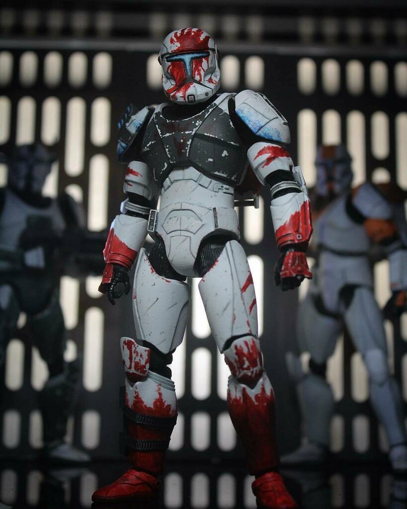 SWTimeShow's tweet image. Kick ass custom from @black_series__customs 🦾 use #starwarstimeshow for features #starwarscustoms #clonecommando #starwarsfans instagr.am/p/CVp0eHorb3X/