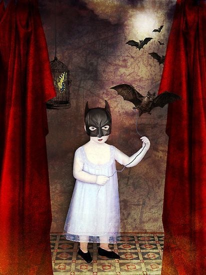 'Halloween is not only about putting on a costume, but it's about finding the imagination and costume within ourselves.'

~ Elvis Duran

Art: Catrin Welz-Stein