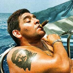 Happy birthday to the legend Diego Armando Maradona Franco             