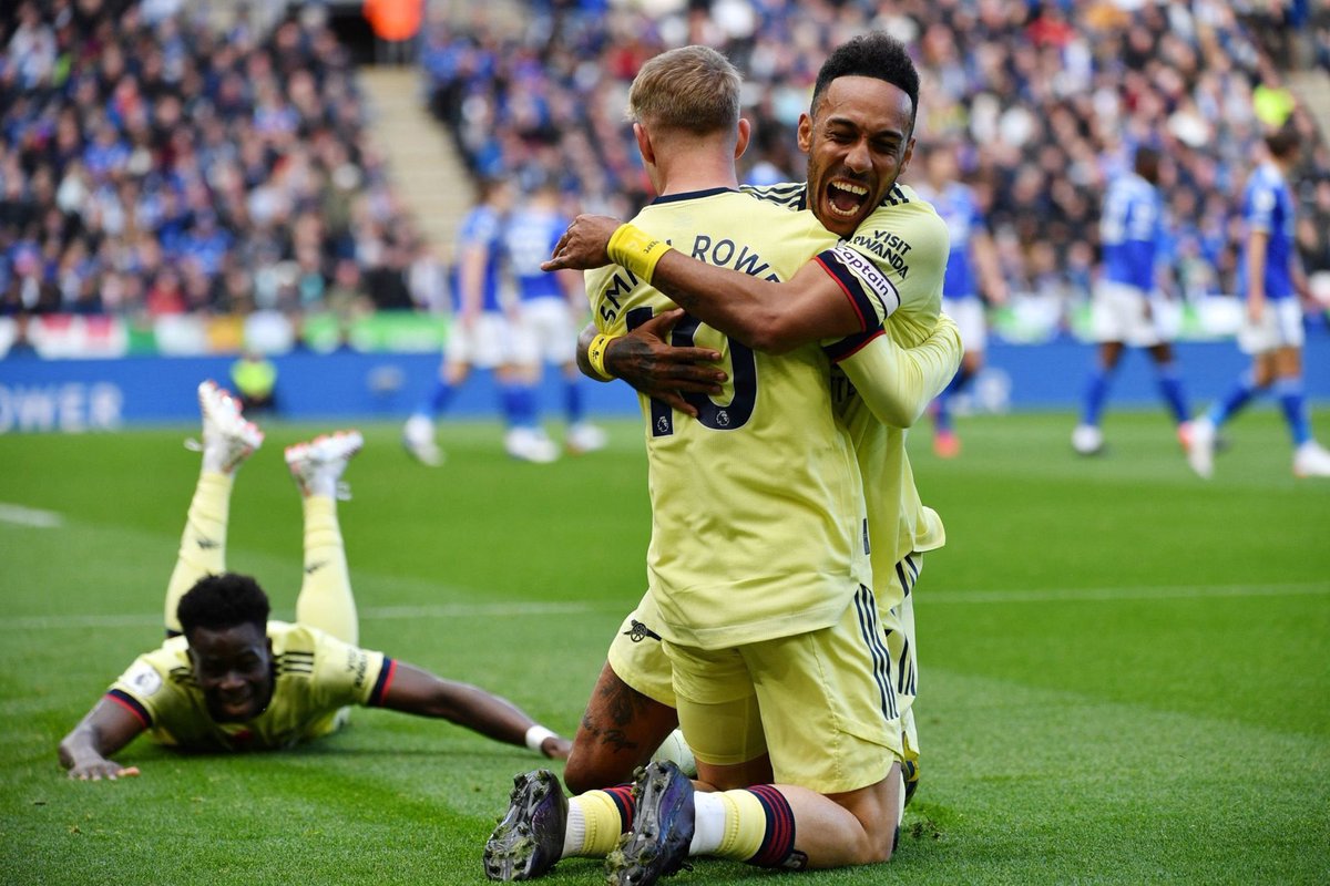 FaktaSepakbola's tweet photo. 9 pertandingan terakhir Arsenal:
✅ 2-0 v Leicester
✅ 2-0 v Leeds
✅ 3-1 v Villa
🤝 2-2 v Palace
🤝 0-0 v Brighton
✅ 3-1 V Tottenham
✅ 3-0 v Wimbledon
✅ 1-0 v Burnley
✅ 1-0 v Norwich

17x cetak gol, 4x kebobolan. Belum pernah kalah 🔥 https://t.co/toxqY7EolI