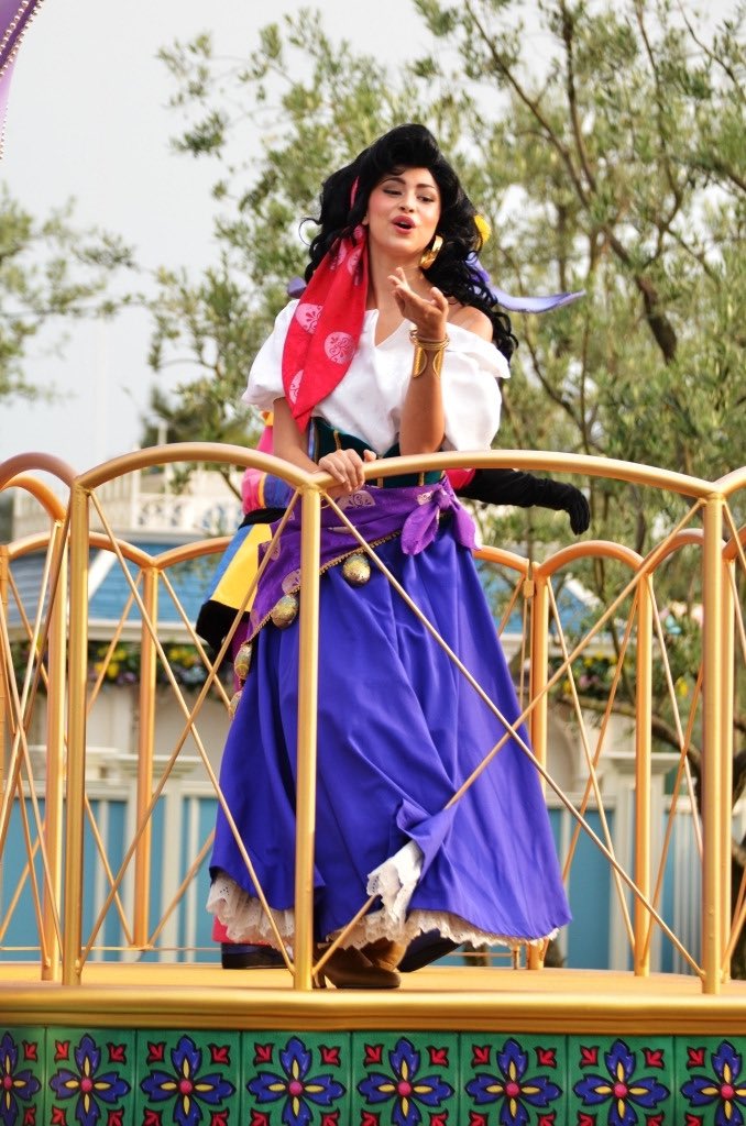 エスメラルダ コスプレ Dハロ ☆アクセ付き☆ ディズニー公認