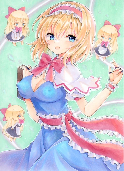 久しぶりにアリスちゃん!
#東方Project
#アリス・マーガトロイド 