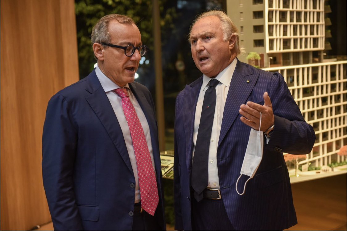 larosa_filippo's tweet photo. A due passi da @ItalyinSaoPaulo a Jardins, @TLamborghini_ lancia un nuovo investimento 🇮🇹 a San Paolo: 
con fiuto e determinazione propone 27 piani di bellezza e cura dei dettagli, vera vetrina del buon gusto italiano.
Stessi valori che lui ha ritrovato nella visita in Consolato https://t.co/t7zaKXtS5b