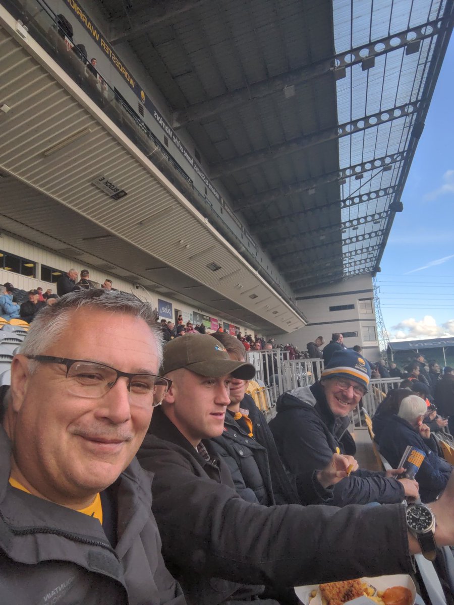 MikeGoodeGB's tweet photo. @ListersJLR All set for the Warriors v Sale Sharks game. https://t.co/hprL1zVUEv