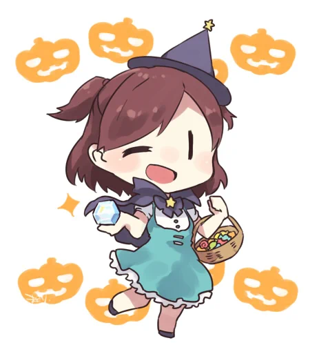 これは前描いたハロウィン美咲ちゃ 