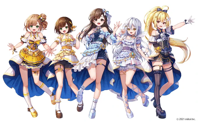 【お仕事】
Re:AcTさん(@Re_AcT_ )の新しいレーベル別衣装デザインとイラストを担当させていただきました!
Re:AcTさんたちのこれからの新しい活動も 楽しみにしてます! 
イラストよろしくお願いします( ๑>ω•́ )۶✨
https://t.co/TmNabXhr7g #VTuber #リアクト 