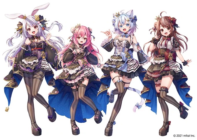 【お仕事】
Re:AcTさん(@Re_AcT_ )の新しいレーベル別衣装デザインとイラストを担当させていただきました!
Re:AcTさんたちのこれからの新しい活動も 楽しみにしてます! 
イラストよろしくお願いします( ๑>ω•́ )۶✨
https://t.co/TmNabXhr7g #VTuber #リアクト 