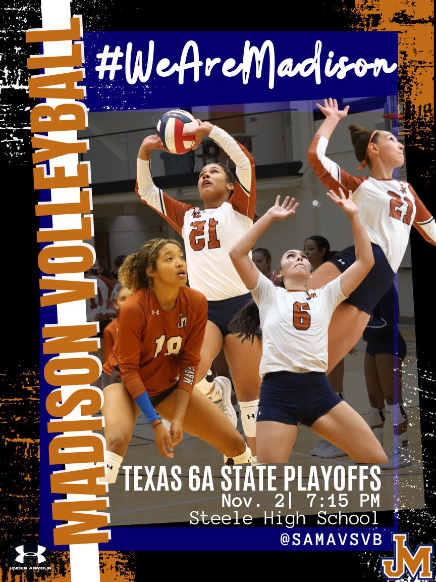 It’s playoff time!!! Come out and support your Lady Mavs vs SV! Details below 👇🏽👇🏽👇🏽#GoMavs 🏐