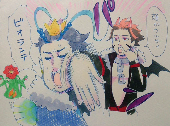 松派生の悪魔と吸血鬼でディスイズハロウィーン🎃 