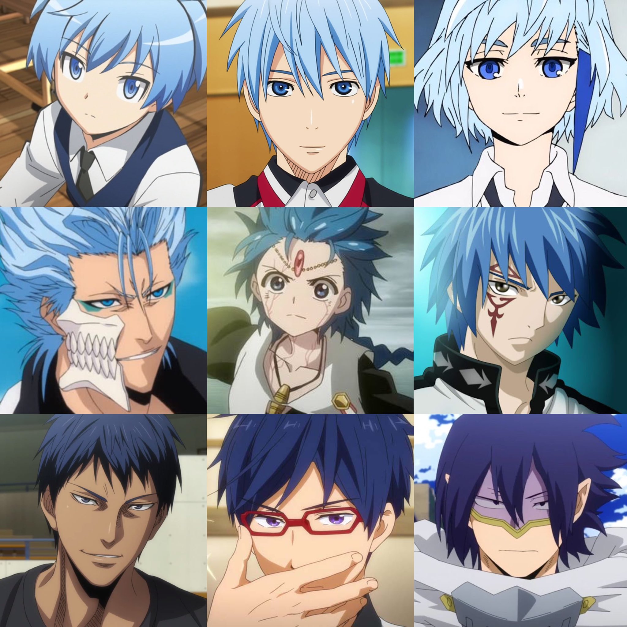 Blue-Haired Anime Icons: Beauty Beyond Imagination!