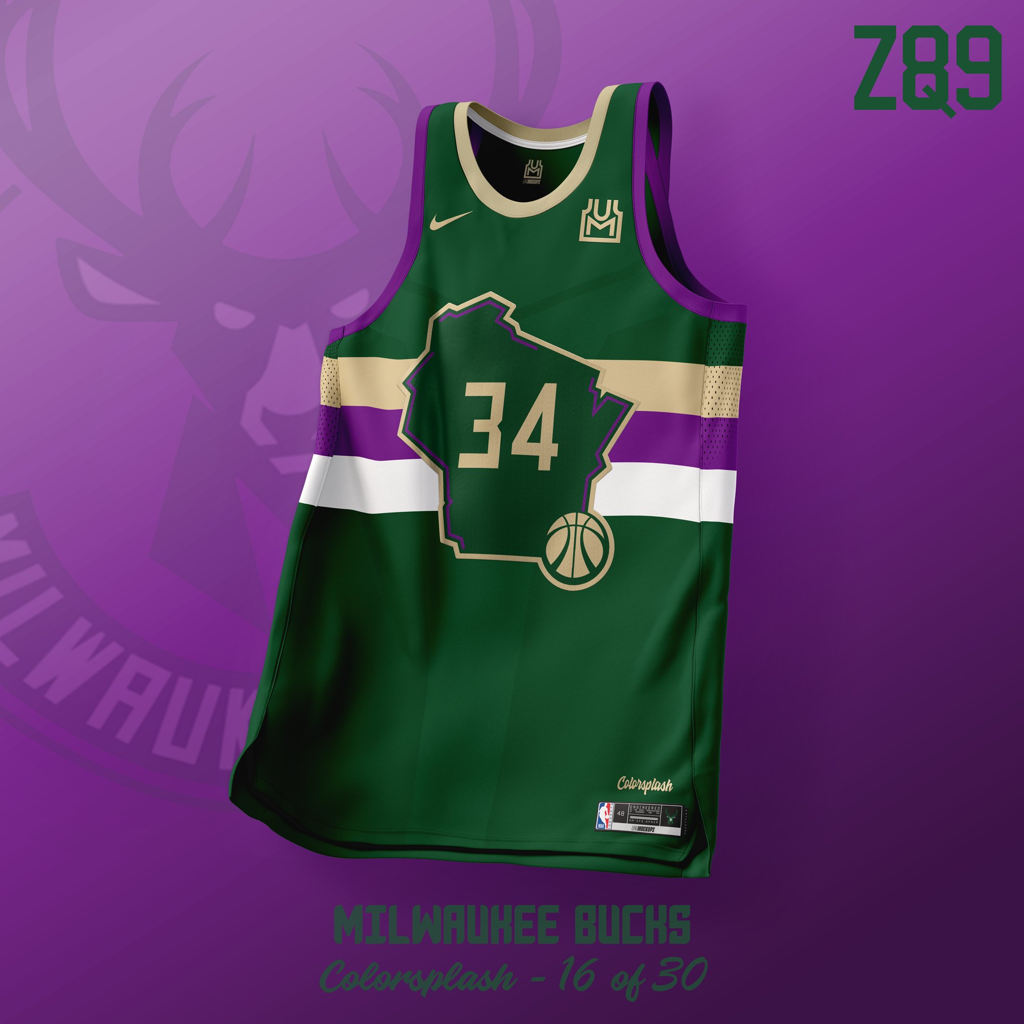 Z89Design on X: Introducing #Colorsplash! An NBA series from