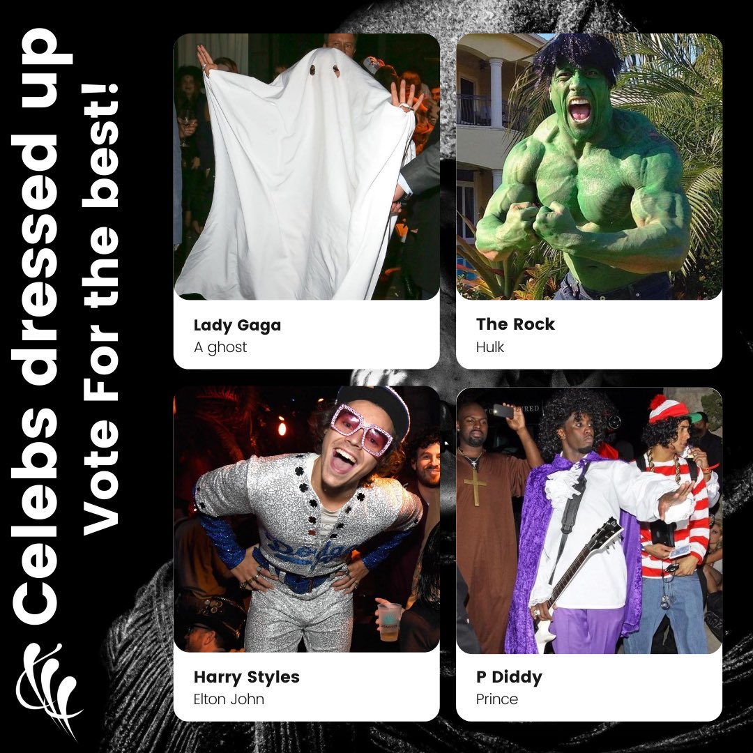 There have been some epic #halloween dress ups from celebs over the years - who did it best out of these 4?