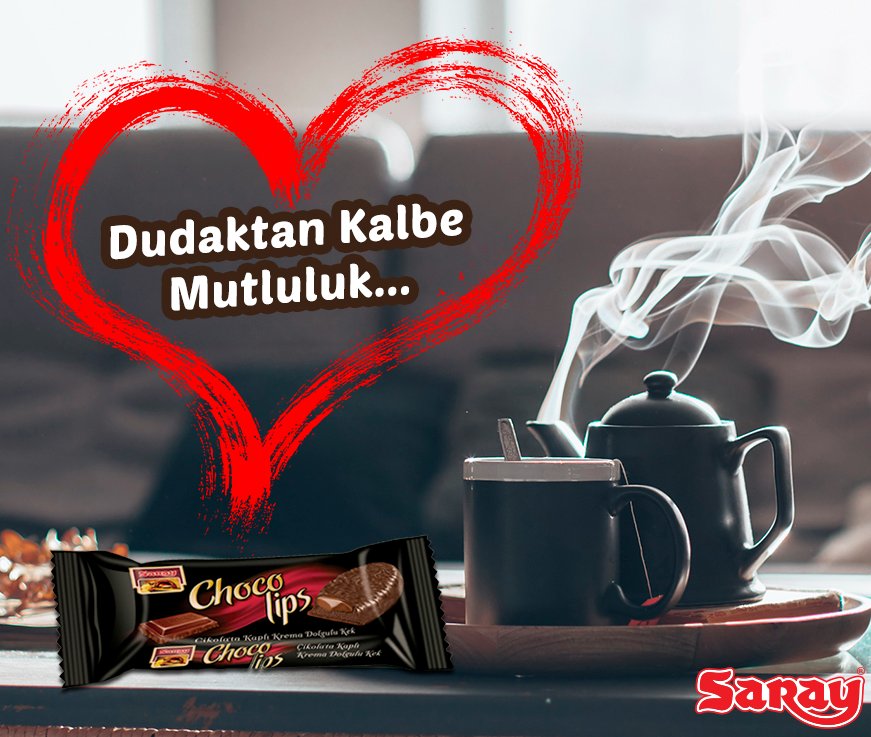 Saray Chocolips; dudaktan kalbe mutluluk  🥰

#Saray #SarayBisküvi #Chocolips #SarayChocolips #Kahve #Kahvekeyfi #kahvezamanı #DudaktanKalbe