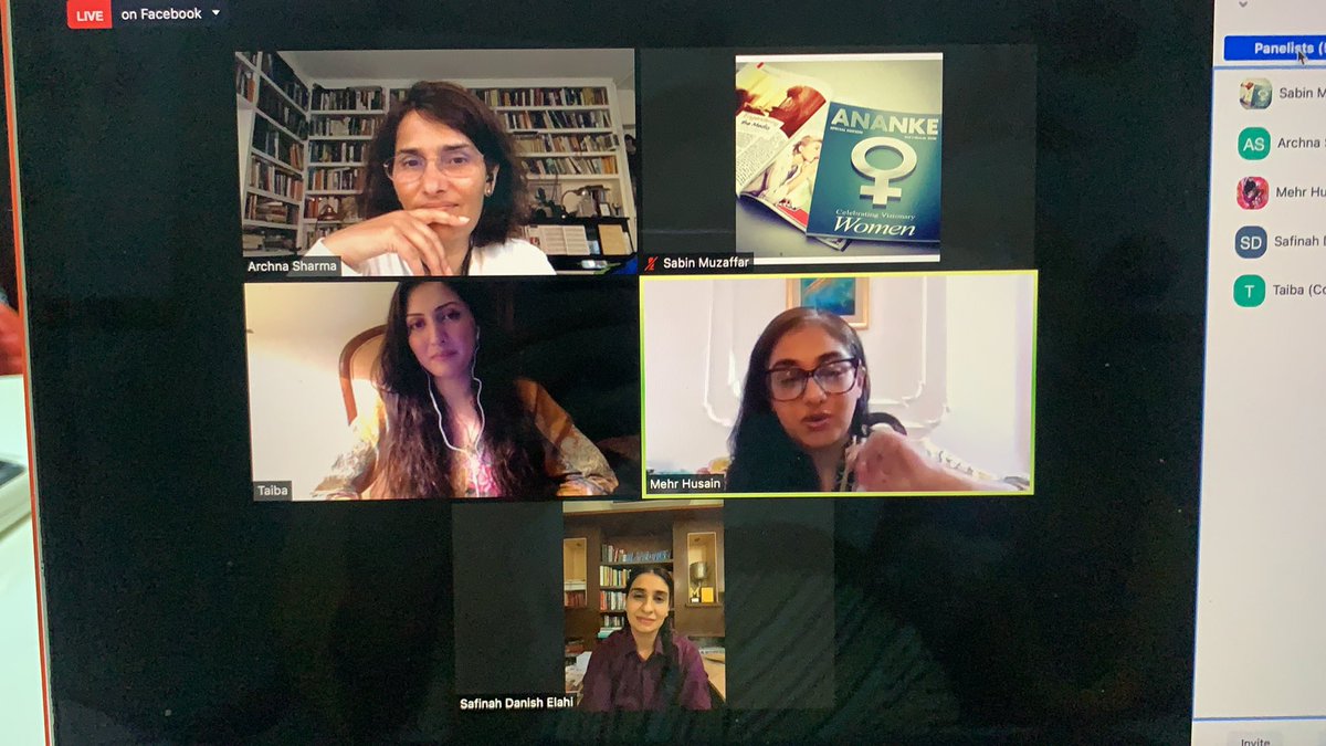 anankemag's tweet photo. A woman’s experience becomes that of survival, struggle and self preservation .. Writers need to drive away from works tailored to social cultural propaganda: @BibaT_Abbas
#AnankeGirlSummit #GirlSummit32 https://t.co/FTuumyBtC4