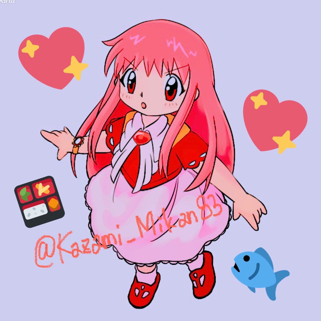 最近ガッシュベルのティオ描いたから褒めて 💖💖💖💖💖 #金色の