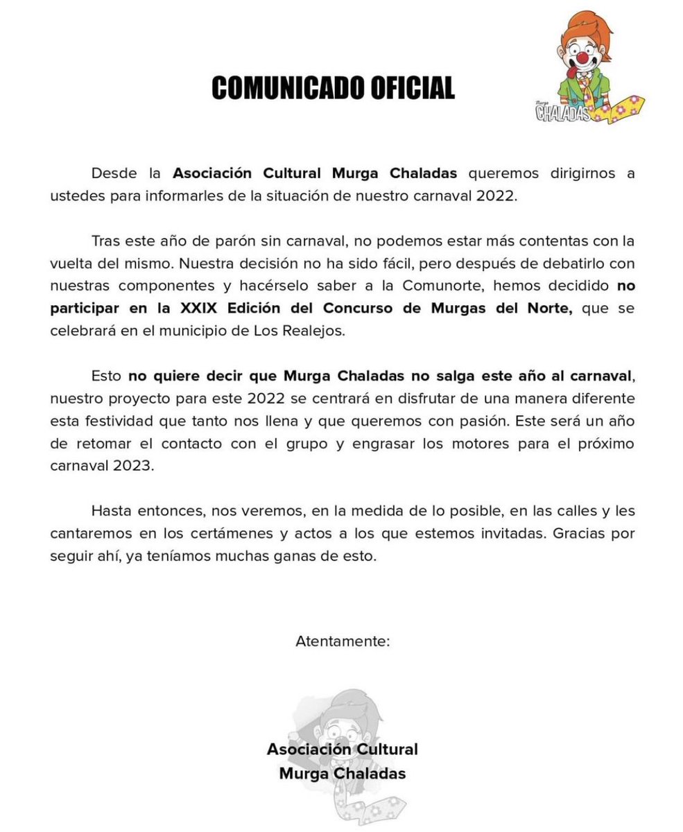 Murga Chaladas tweet media