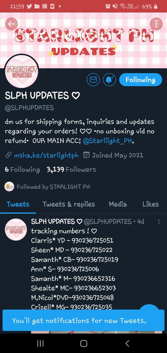 Yanixjvr's tweet photo. @Starliight_PH @SLPHUPDATES Thank you so much for this GA!! https://t.co/xVcAyB4NSA