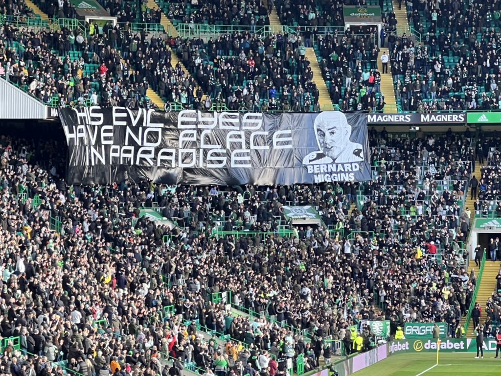 CraigCelt's tweet photo. Banner unfurled by the GB. 

Are you watching @celticfc https://t.co/fAeIFl3agL
