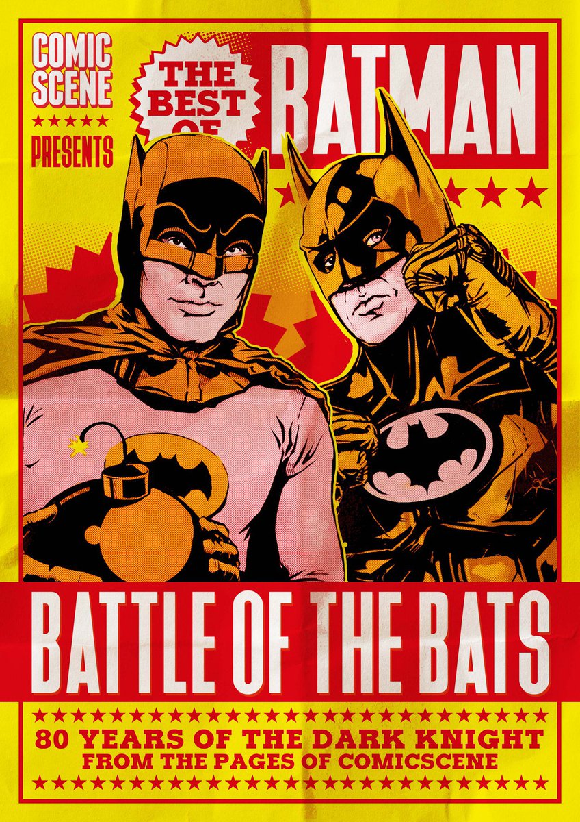 ComicTVAndFilm's tweet photo. The Best of ComicScene Batman Special is available to pre order now - £7 plus £3 P&amp;P for the 40 page magazine!
Includes 80 years of the Dark Knight
Get it here https://t.co/n81kKlkafo or get it FREE as part of the £12.99 a month Saturday Comics Crowdfunder https://t.co/QupFdMOqFw https://t.co/IAYnktdQVY
