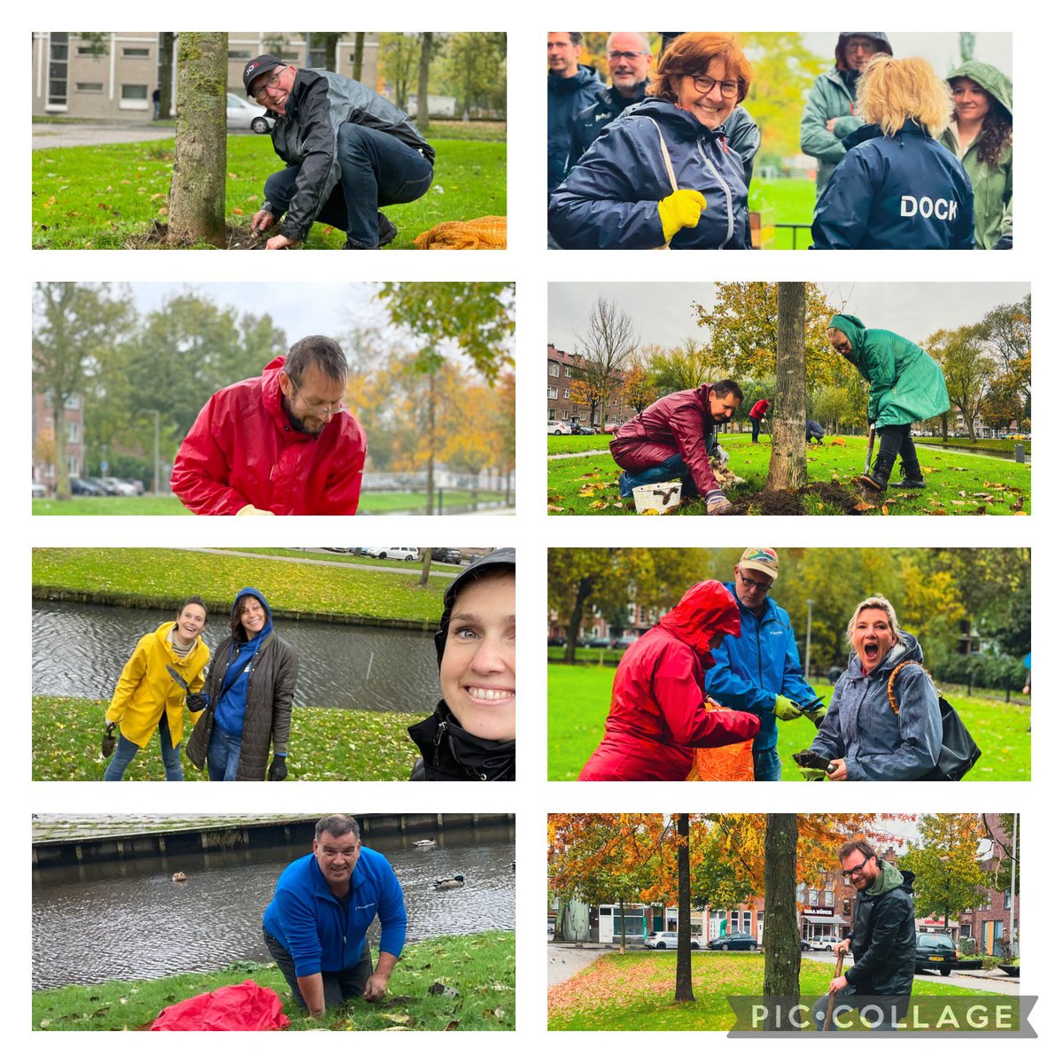 Alle bollen zitten in de grond! Vele handen maken licht werk. Dank bewoners. En in deze speciale dank aan collega’s voor deze bijzondere zaterdag! #samenkomenweverder