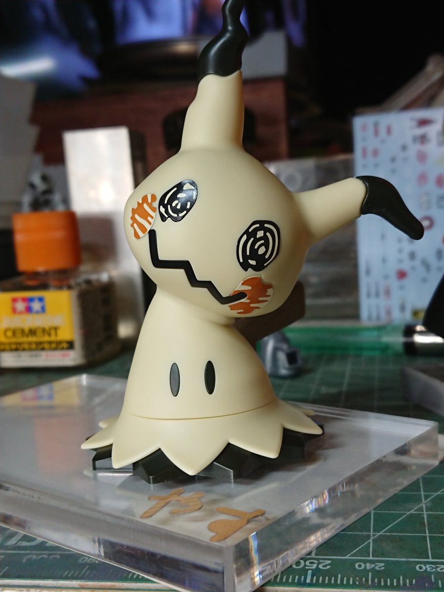 yasu_monkey125's tweet photo. 訳有って家人が寝静まるのを待っている「やす」です
本日、#オオタ模型店 よりザクを引き上げて参りました
後日ちゃんと撮影したいと思います
ミミッキュ、3分掛かりませんでした
そのうち色塗ろうw
#MS06RD4
#ハロウィン2021
#ハロウィン2021イラスト・創作祭り https://t.co/htoGtQEYJz
