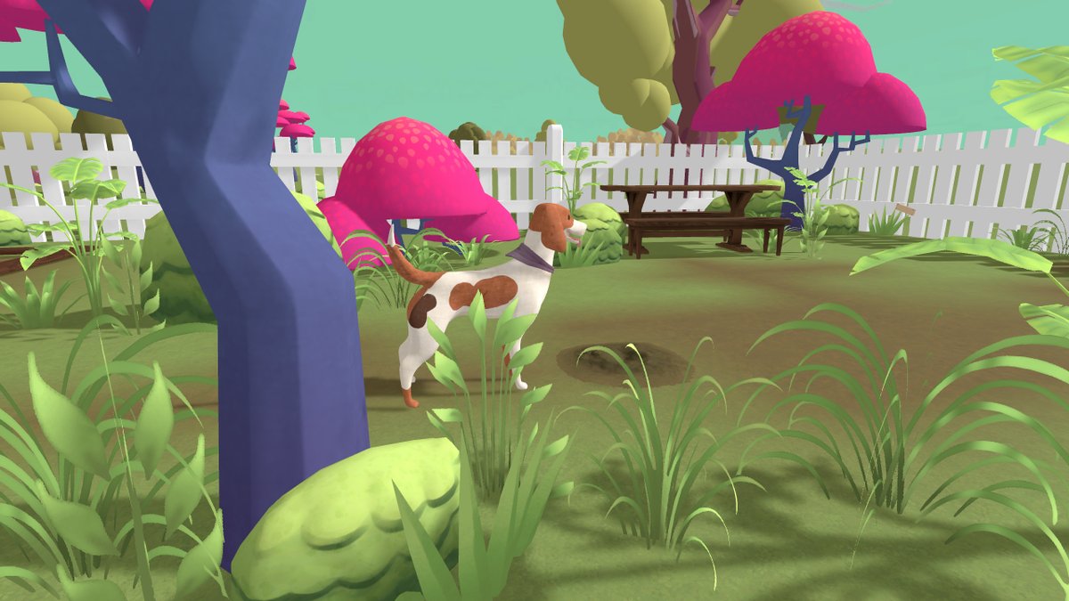 RaconteurDev's tweet photo. DOGGONE is a game about a lost dog, inspired by 80s and 90s animal movies and infused with American folklore. You can wishlist it now on Steam! 👉 https://t.co/GRwTqYdSPt 

#screenshotsaturday #gamedev #indiedev #dogs https://t.co/VzOHKlT7Jh