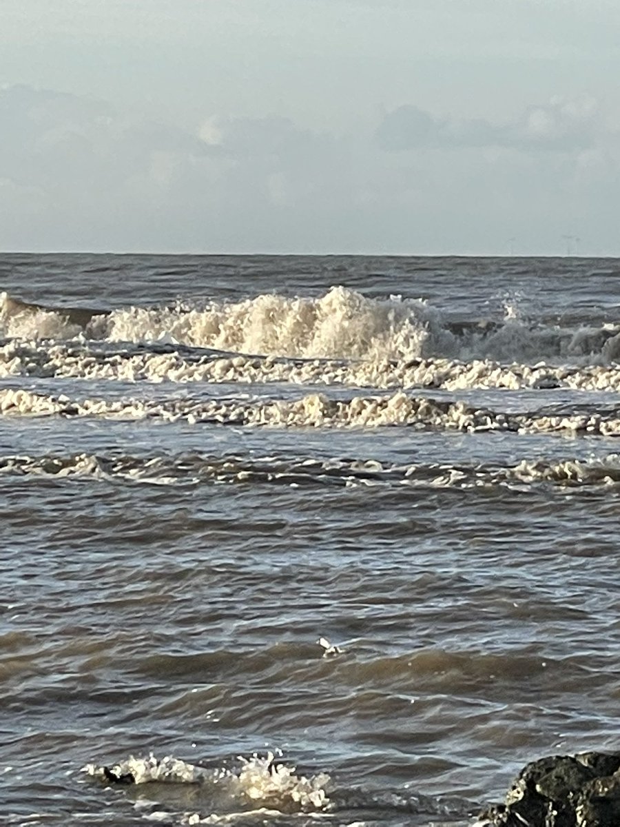 Lovely walk on the beach at Lyons Robin Hood Rhyl