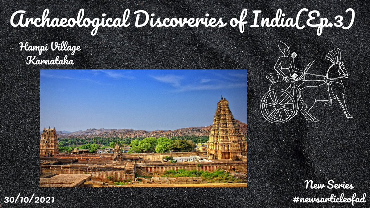 newsarticleofad's tweet photo. Hampi was the capital of the Vijayanagara Empire in the 14th century. It is better-known for the wealthy archeology of the once-prosperous town of the currently extinct king...
https://t.co/PYrGhbVJra

#archeology #india #newseries #Hampi #Karnataka #Viajayanagara #google2014 https://t.co/03AfyjciVD