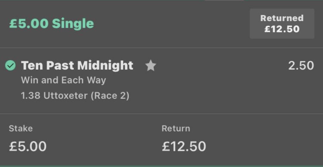 Yesterday’s 🐎 and ⚽️ win 🤑

DM me ASAP to get involved 👍🏻

♦️DM for more details 📩
♦️All bets sent via WhatsApp daily 📲 
♦️Over 18s only 🔞 Gamble Aware ⚠️