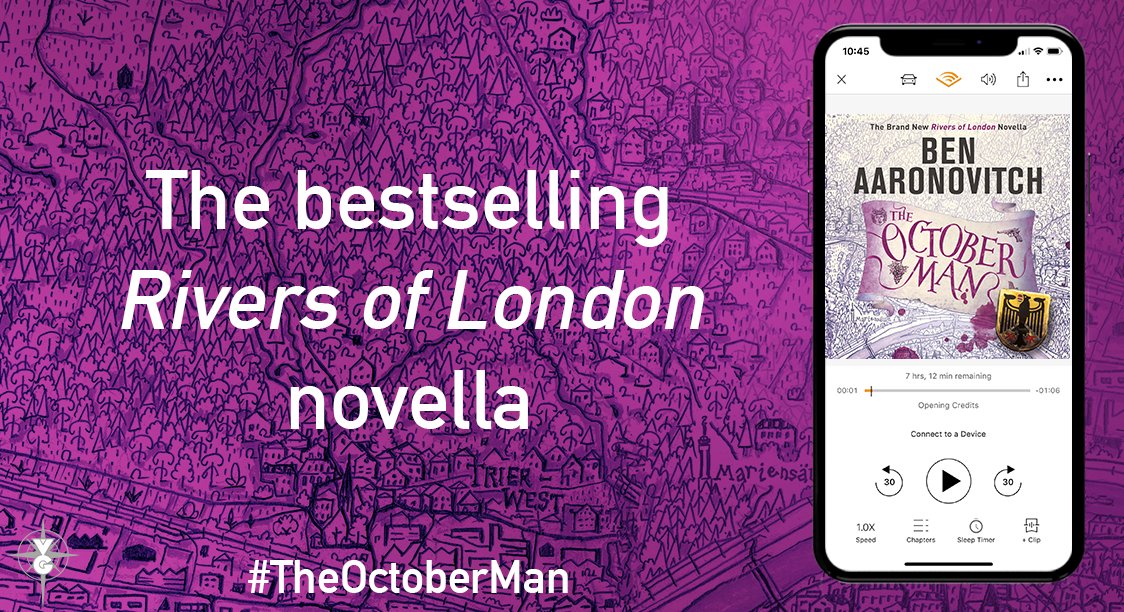 orionbooks's tweet photo. Have you discovered #TheOctoberMan from bestseller @Ben_Aaronovitch?

It's your final chance to get #TheOctoberMan in Audible's exclusive 2 for 1 sale! Available for Audible members only.

 Find out more: https://t.co/cuOOVnsEOT https://t.co/kmDrYNpK9r