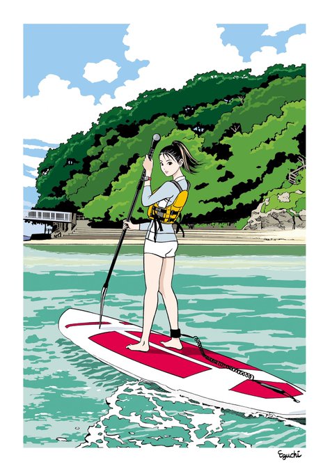 江口寿史 Eguchinnのイラスト
