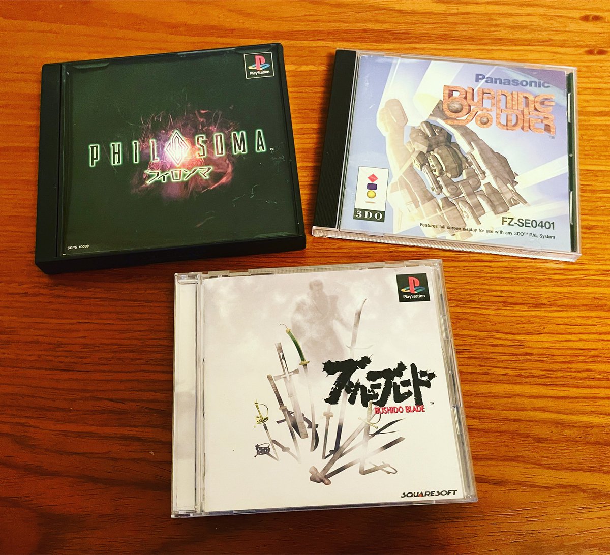 CrtHeaven's tweet photo. Random #ntscj #ps1 and a #3do pickup from @TheRetroHunter yesterday! #playstation #psx https://t.co/v7x9dVoiA9