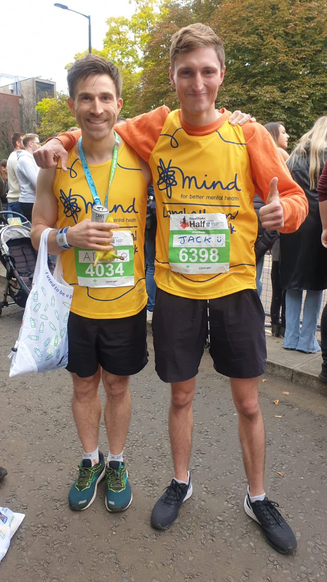 LS_Mind's tweet photo. We’re so thrilled to give a Saturday shout out to team Sprinting Mind who have raised over £10,000 for us in the Royal Parks Half Marathon. This big group aims to show the importance of teamwork, community, exercise and mental health and how it can lead us to achieve new goals! https://t.co/FEHqe0p4Mg