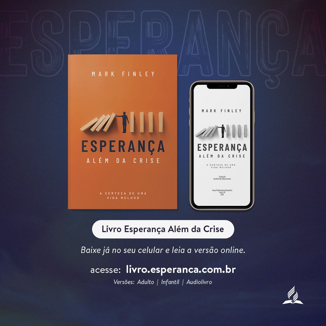 iasd's tweet photo. Você pode ler o livro Esperança Além da Crise direto na tela do seu celular, tablet ou computador. 😃👏🏼

Baixe a versão digital 📙 ➡ https://t.co/o84N0NyPXz
e compartilhe com seus amigos! 😊 https://t.co/yMHTv6uZcq
