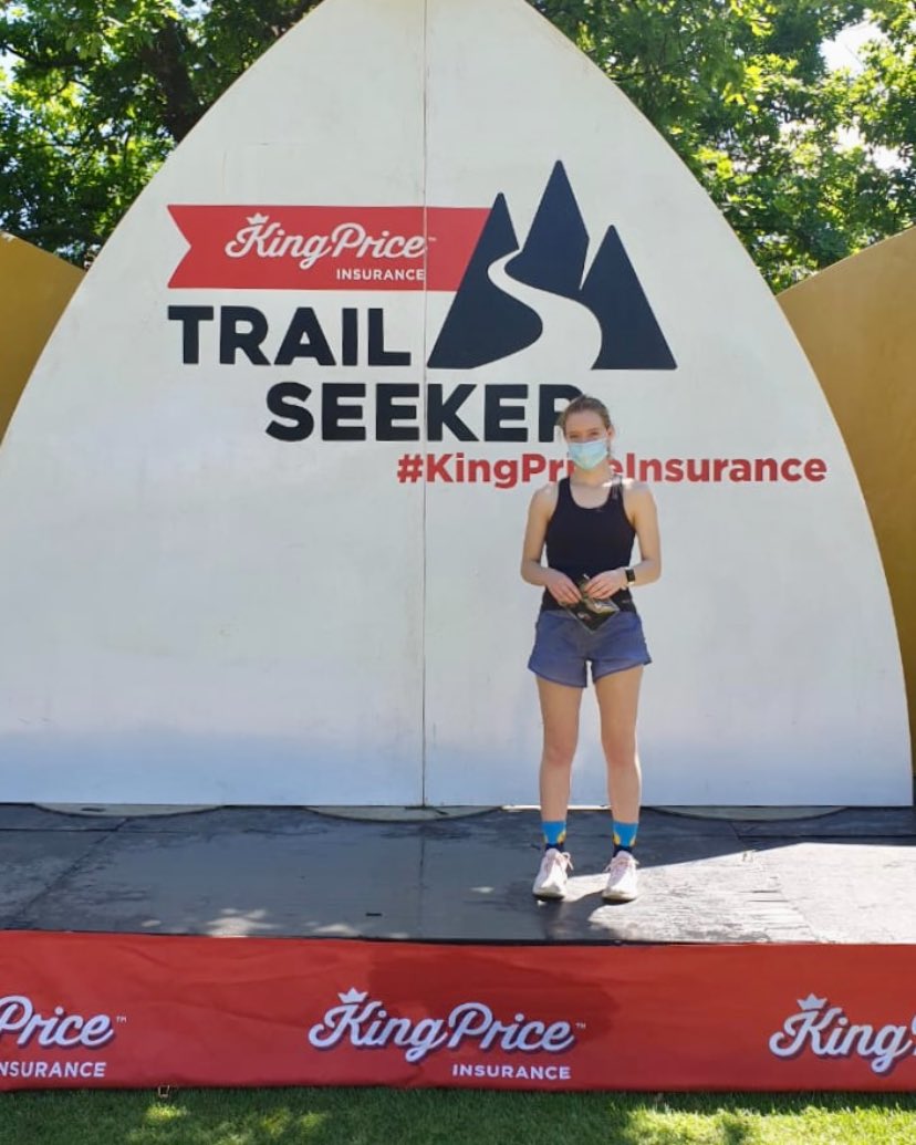 Paula Hill, Tanya Stead and Ashley Dawson have crossed the 5 km finish line in first, second and third place respectively — well done! 

#RaceDay #KingPriceTrailseekerRUNSeries #KingPriceTrailseeker