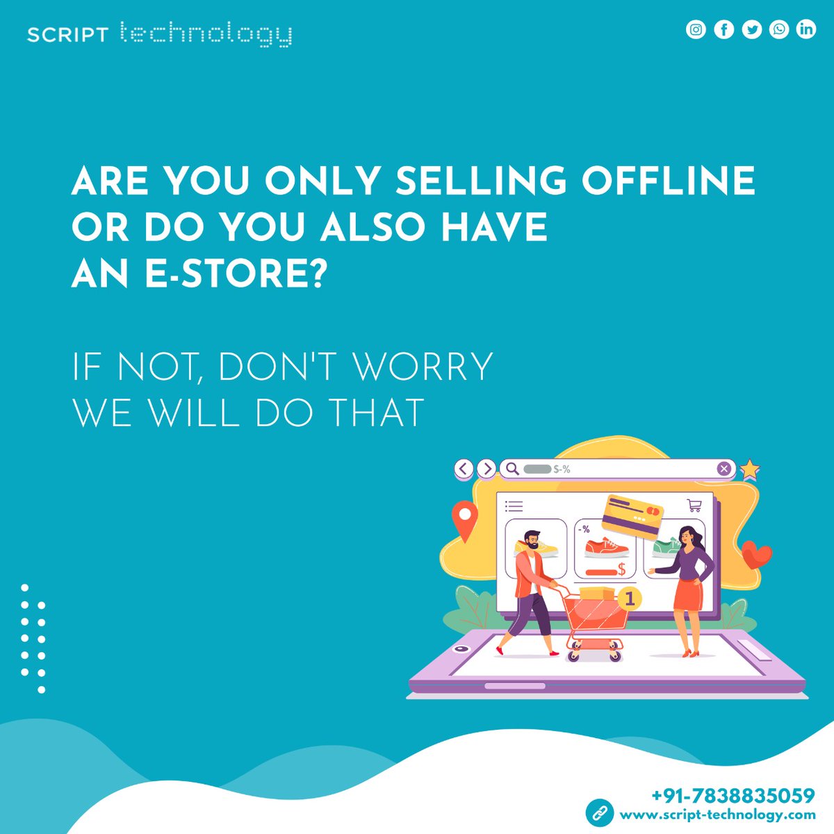 scriptechnology's tweet photo. Visit our website
Contact us (+91) 7838835059
✍✍Write us at- info@script-technology.com
#trending #scripttechnology #digitalmarketingcommunity #socialmediamarketing #websitedesign #websitedeveloper #digitalmarketing #digitalmarketingtips #digitalmarketingagency #technology https://t.co/JotMtRSJZ1