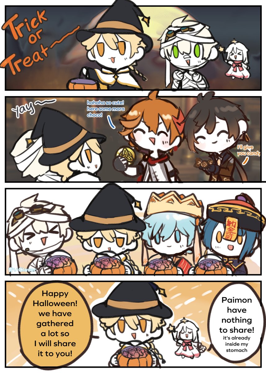 Happy Halloween~ (tomorrow lol) 
#原神 