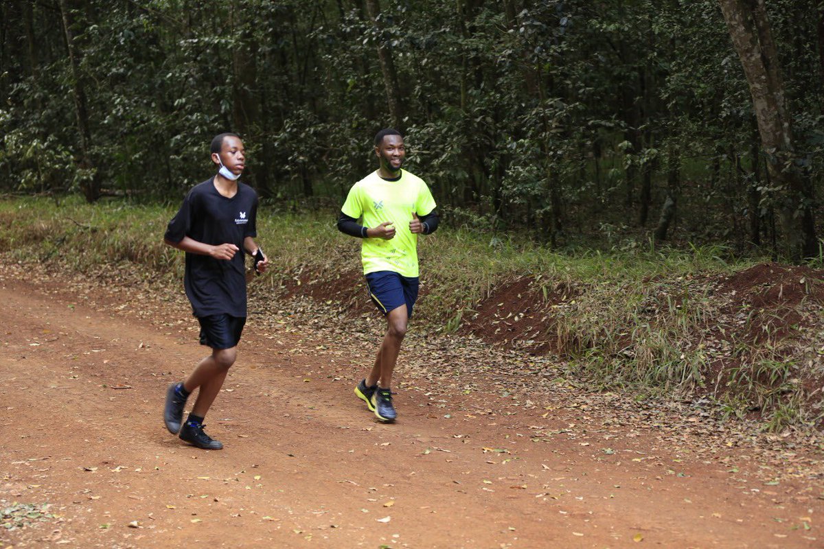 Ready and set for the #StanChartNairobiMarathon …my first ever marathon run this coming Sunday #RunAsOne