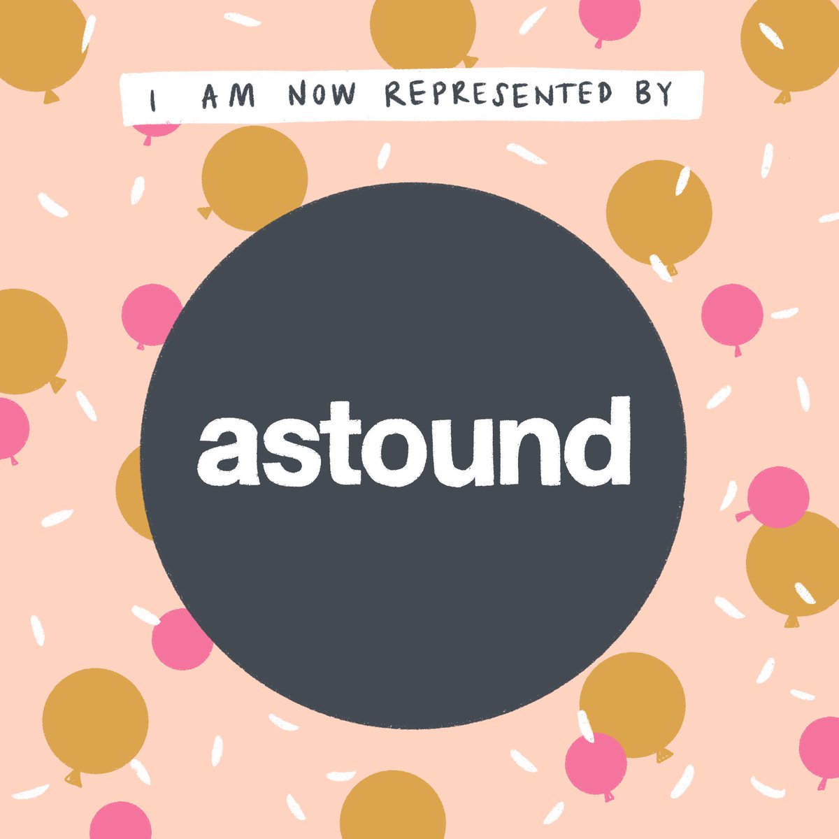 Delighted to say I’m now represented by @astound_us 🎉🎉🎉 #illustraion #illustrationagency #astoundus