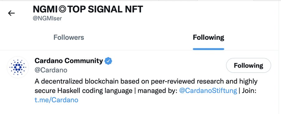 Oh man! I've just heard about this coin ❤️👑

Did you hear they are deploying smart contracts? 

Did they do it yet? Strong bet right here!

ADDED TO THE BAG. #Cardano #CardanoNFT #CardanoCommunity #pump #ADA #adausdt