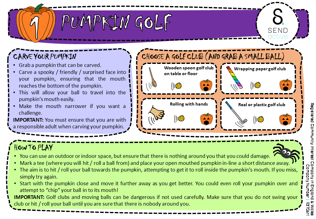 SENDactive's tweet photo. 🎃 SENDactive SPOOKTACULAR ACTIVITY PACK 🎃 These fun and spooky activities will keep you and your family moving this #Halloween weekend! Give them a go and tag @SENDactive in your photos! ⬇️ the full pack here: https://t.co/BOSvV1qrJw #inclusive #holidayactivities https://t.co/ItCMS4ivC2