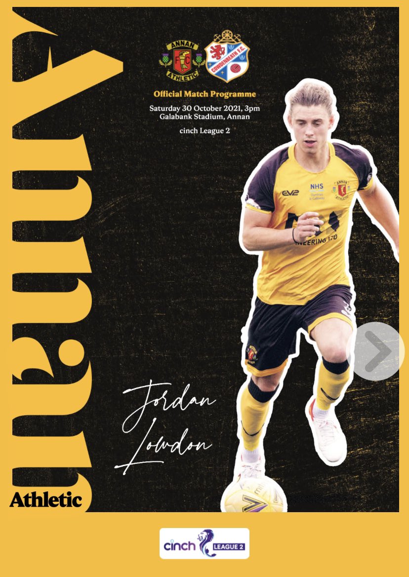 Annan Athletic FC tweet media