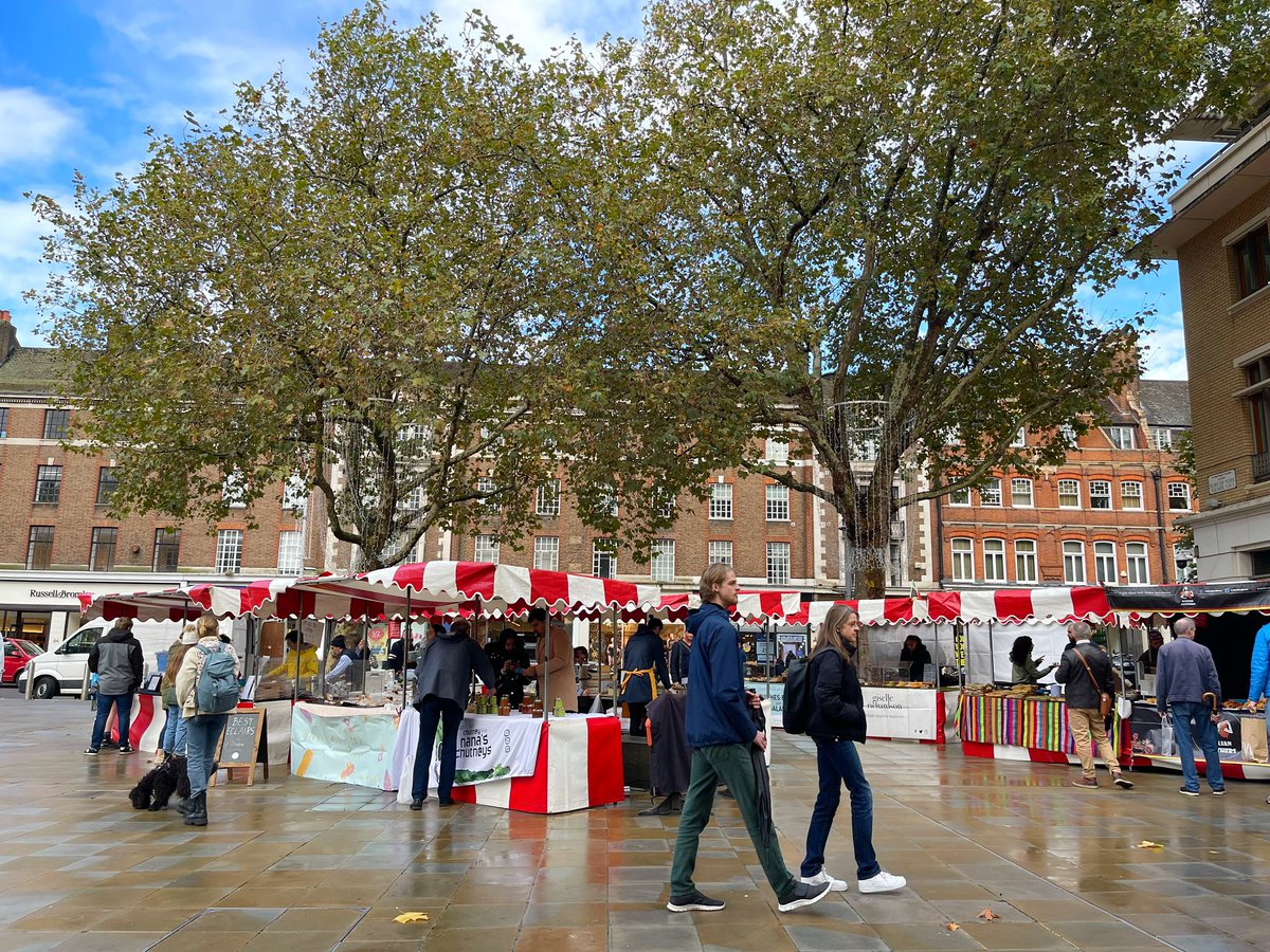 Good morning from our Fine Food Market. Want to know who’s here today? partridges.co.uk/foodmarket