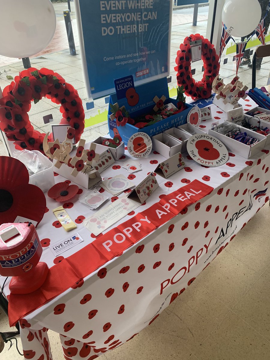 Lees&District_RoyalBritishLegion (@leesrbl) on Twitter photo We are back for the poppy appeal at the Co- op food in Lees We are back for the poppy appeal at the Co- op food in Lees