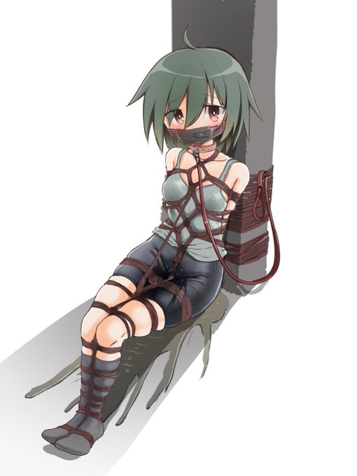 束ねた縄で緊縛するの好き 